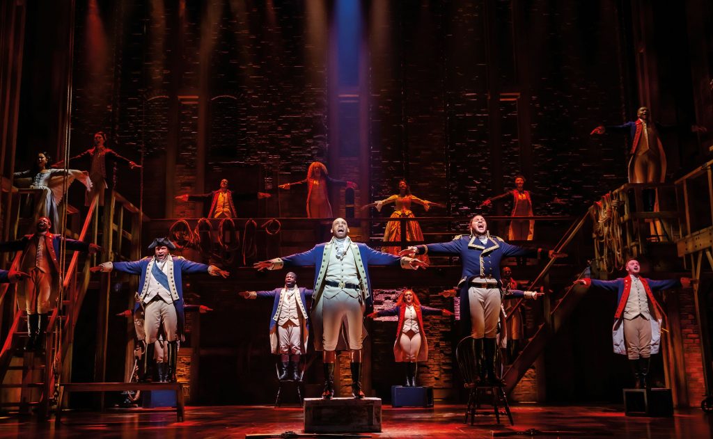 Hamilton at the Festival Theatre Edinburgh