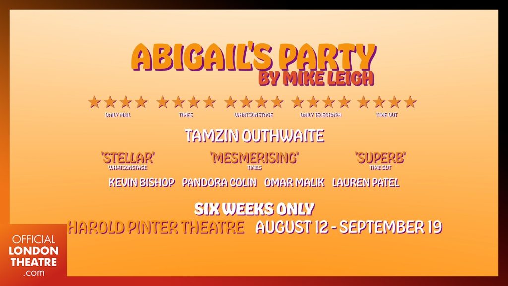 Abigail’s Party | 2026 West End Trailer
